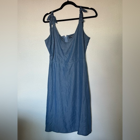 ModCloth size 10 Blue Sleeveless Dress - Picture 1 of 7